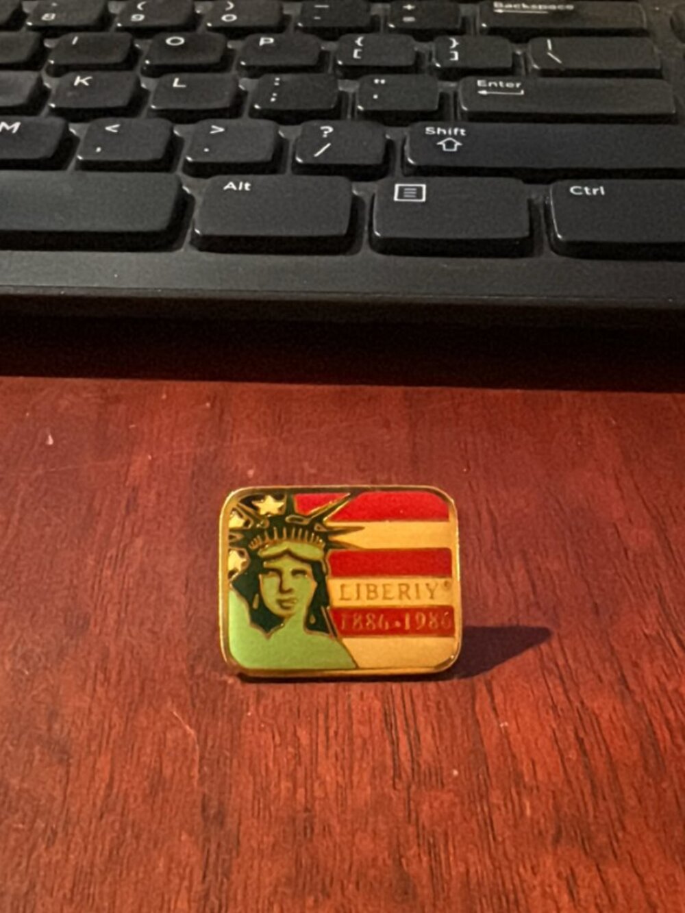 Statue of Liberty Centennial Pin 1886–1986